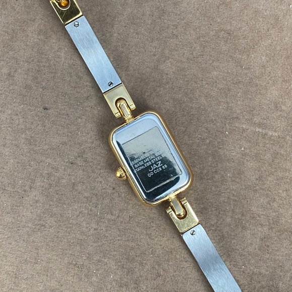 Vintage Jaz Paris French Designer Dress Watch Stainless Steel & Gold Bracelet main image 8